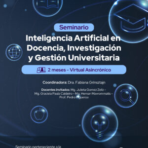 Seminario Inteligencia Artificial en Docencia, Investigación y Gestión Universitaria
