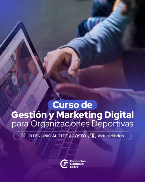 Curso de Gestión y Marketing Digital para Organizaciones Deportivas