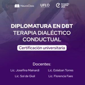 Diplomatura en DBT: Terapia Dialéctico-Conductual