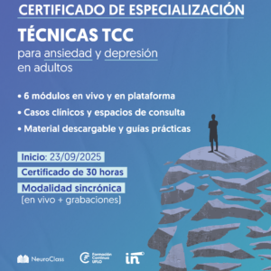 Técnicas TCC para ansiedad y depresión en adultos