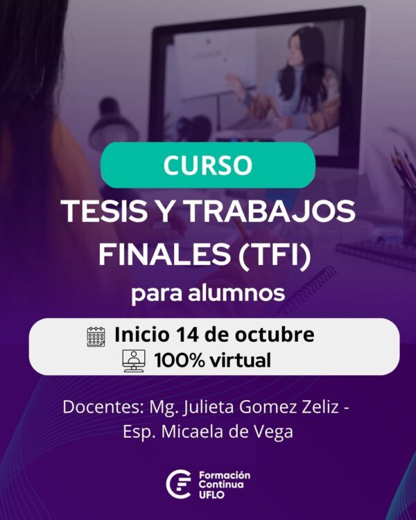 Curso de Tesis y Trabajos Finales Integradores (para alumnos)