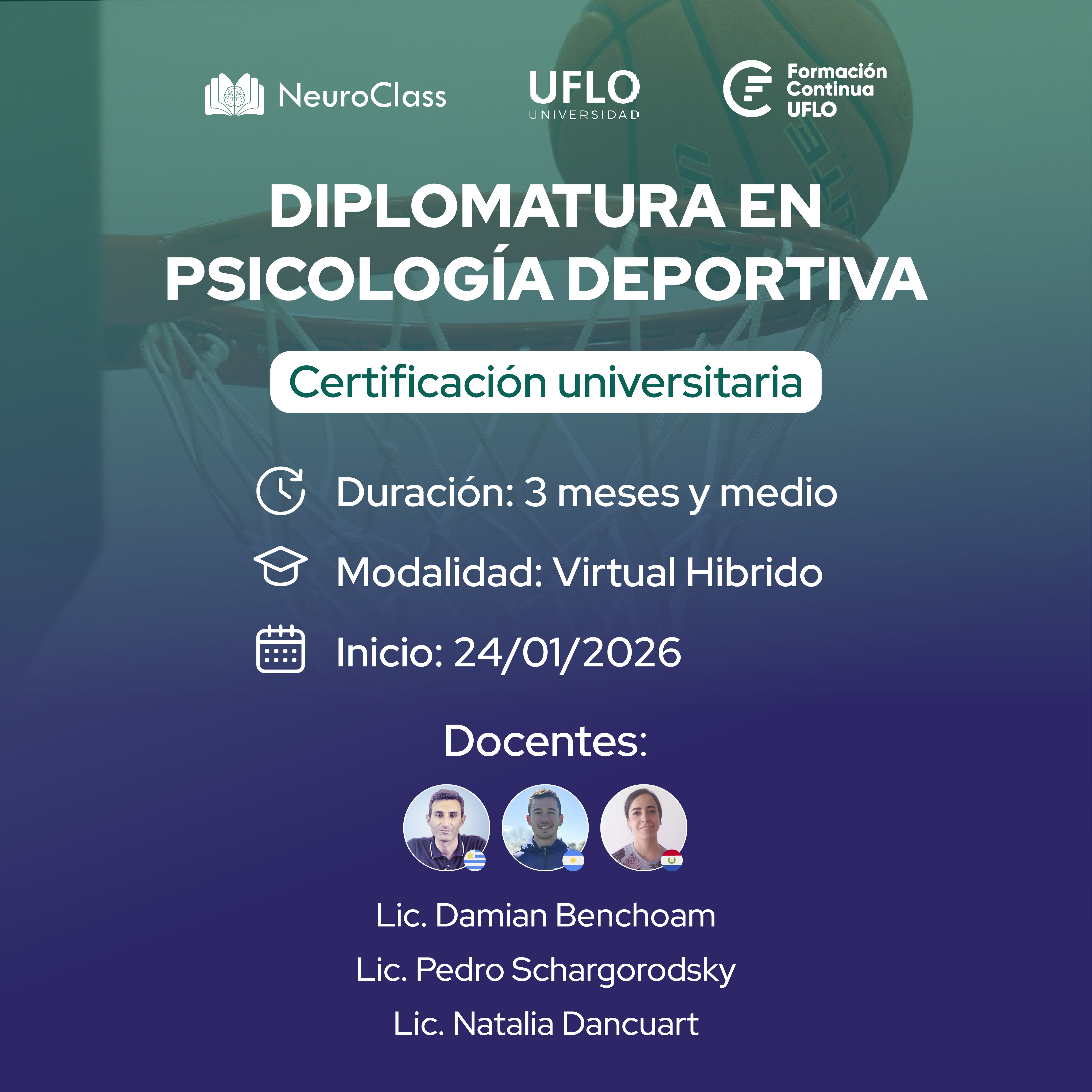 Diplomatura en Psicología Deportiva