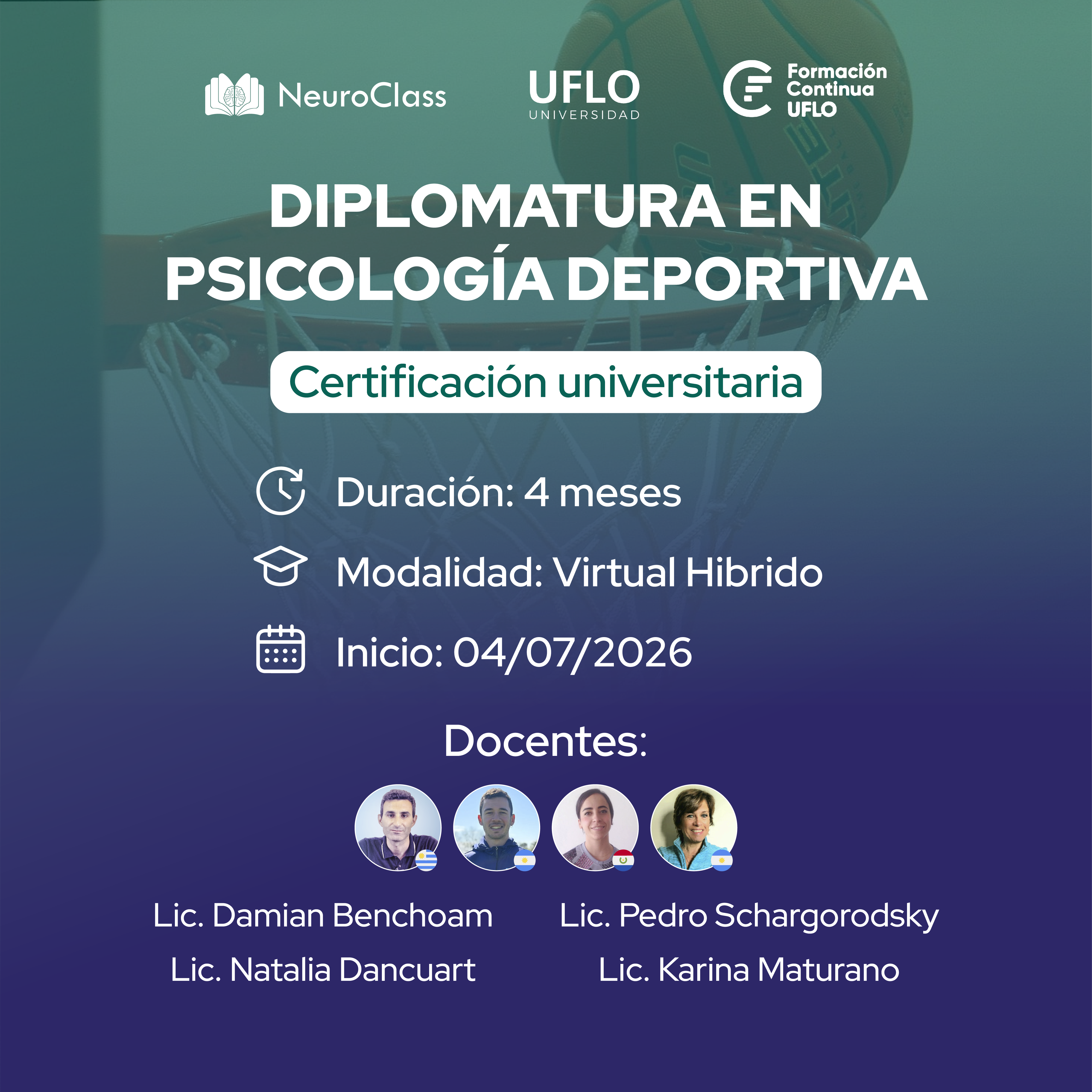Diplomatura en Psicología Deportiva (2da edición)